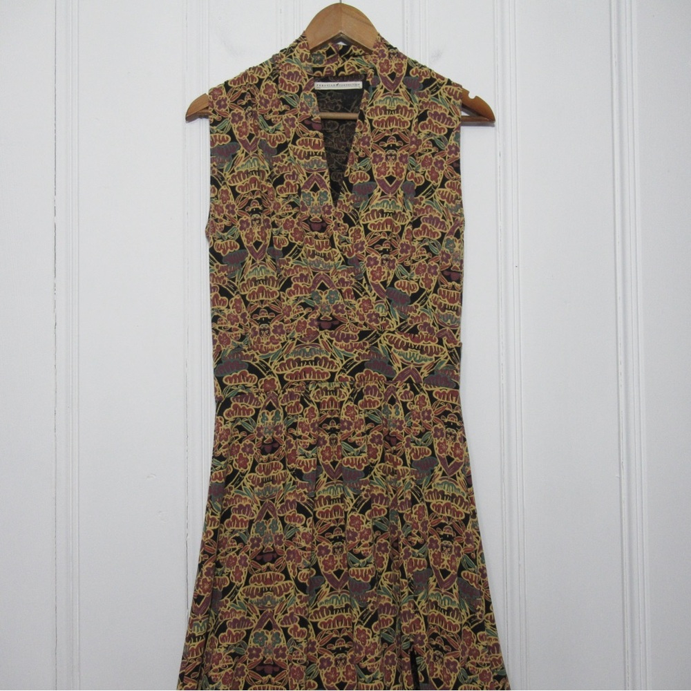 Peruvian Connection Multicolor Patterned Faux Wra… - image 4